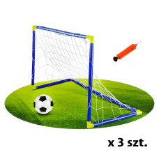 Woopie Football goal with ball and pump Football Sport 3 PCS.