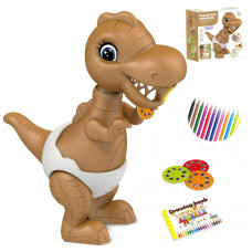 Woopie Dinozauru zīmēšanas projektors + marķieri