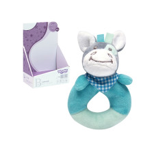 Woopie BABY Rattle Plush, Cuddly Donkey for Babies