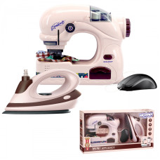 Woopie 2in1 Set Small Household Appliances Sewing Machine with Iron with Sprayer