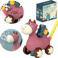Woopie Pushing Fudge ar skaņas un ziepju burbuļiem, rozā