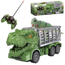 Woopie Remote Controlled Car RC Dinosaur Green + Figurine