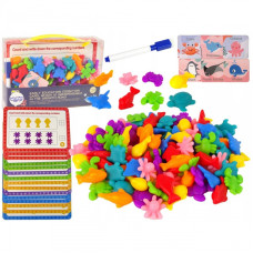 Woopie Educational Set Learning Counting Color Sorting Sea Land 111 pcs.