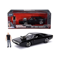 Jada Fast and Furious Car Dodge Charger 1970 Action Attēls 1:24