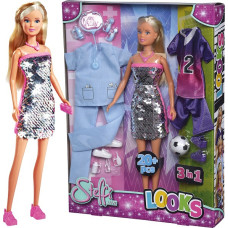 Simba Steffi doll in different outfits 3in1