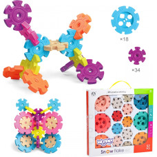 Woopie Construction Blocks Waffles Hedgehogs 52 pcs.